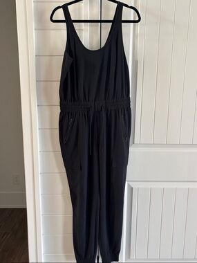 Athleta Black Utility Jumpsuit